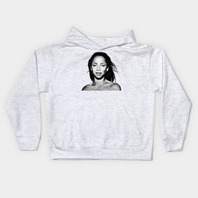 The Best of Sade Kids Hoodie by Resdis Materials